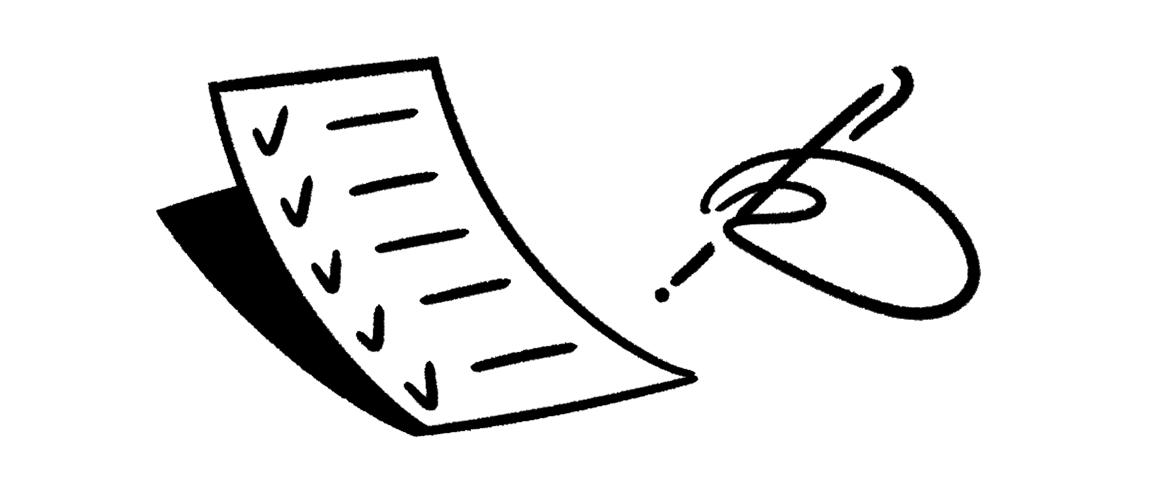 Ilustração do formulário de inscrição sendo preenchido.