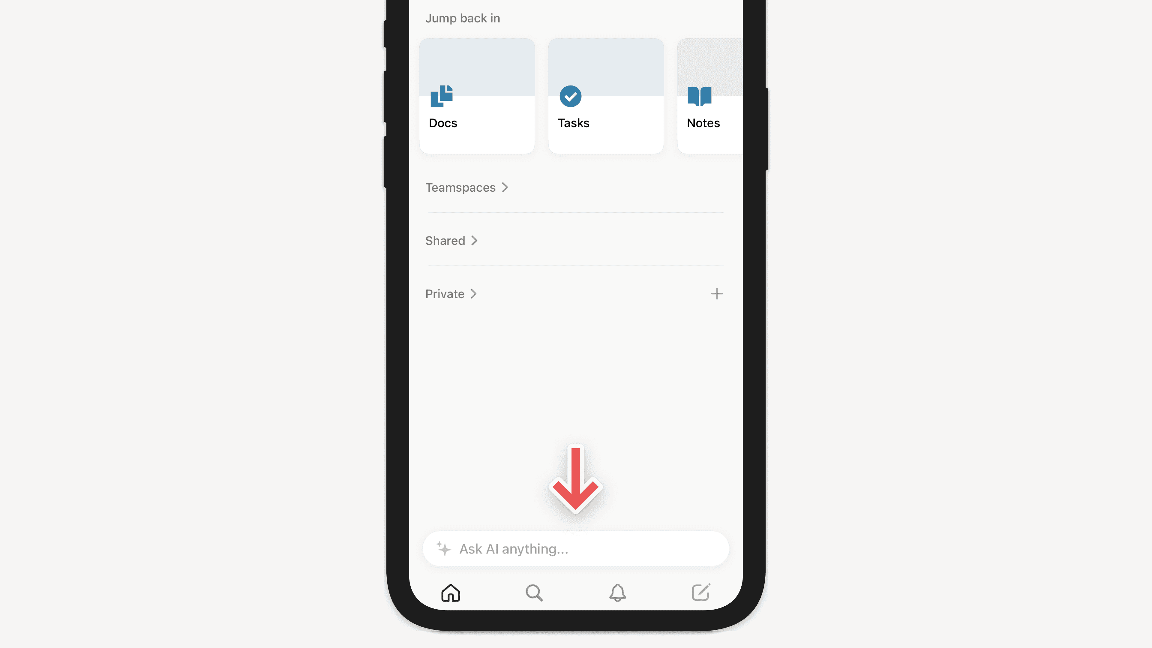 モバイルのAIエントリー