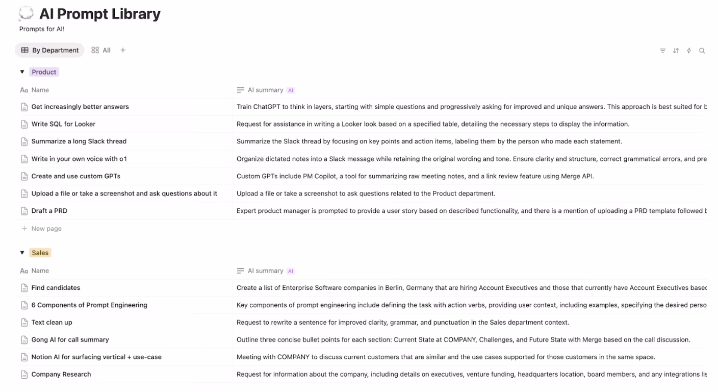 merge prompt library