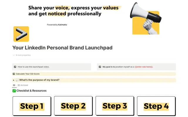LinkedIn Personal Brand Launchpad
