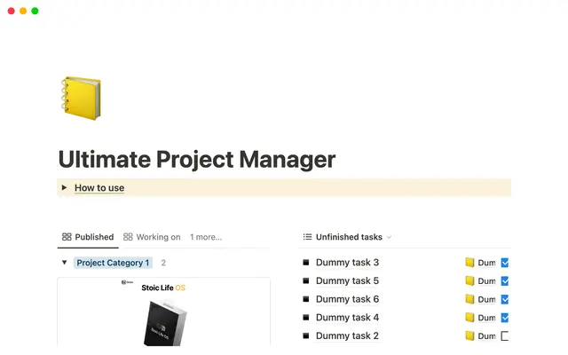 Ultimate Project Manager